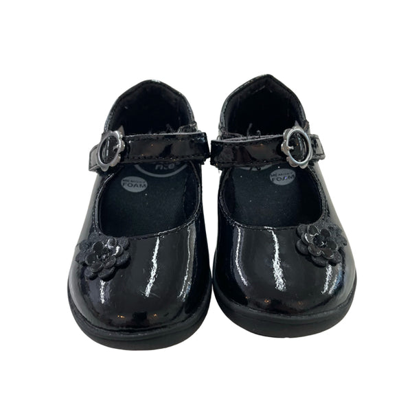 Stride Rite Black Patent Shoes - Size 6M