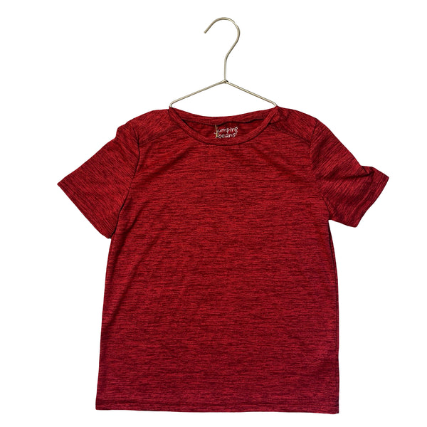 Jumping Beans Active Heather Red T-Shirt - Size 7