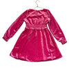 Crewcuts Pink Crushed Velvet Dress - Size 8