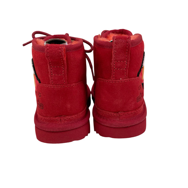 UGG x Sesame Street Elmo Red Neumel Boots New in Box - Size 1Y Big Kid