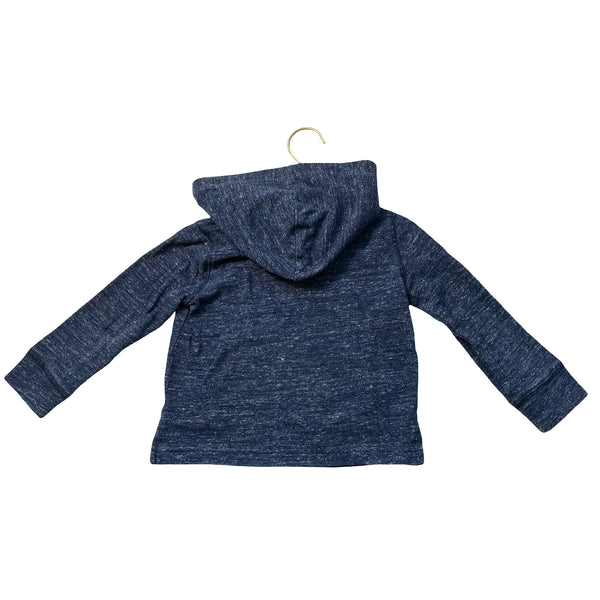Baby Gap Heather Navy Hooded Pullover - Size 4