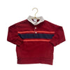 Hanna Andersson Red Striped Rugby Shirt - Size 3T