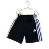 Adidas Black & White 3-Stripe Athletic Shorts - Size S 8