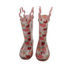 Western Chief Pink Strawberry Print Light-Up Rain Boots - Size 5
