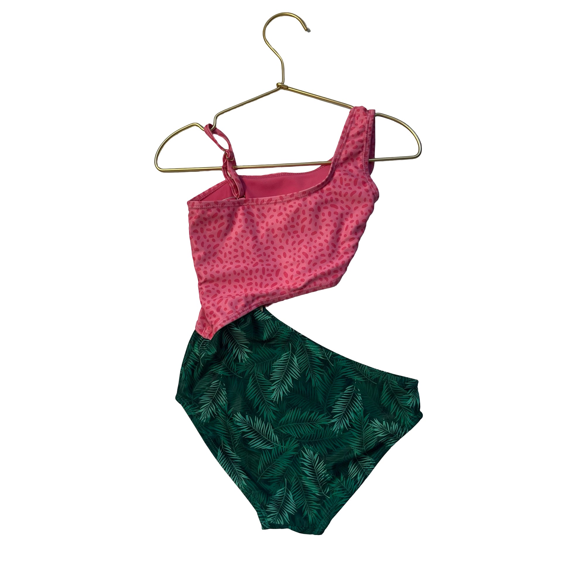 Briabay Pink & Green Swim Suit - Size 4-5T
