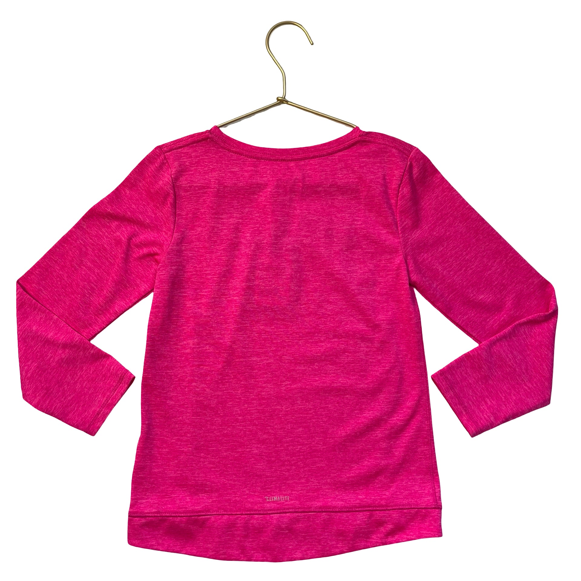 Adidas Hot Pink Soccer 'Goals' Athletic Shirt - Size 6