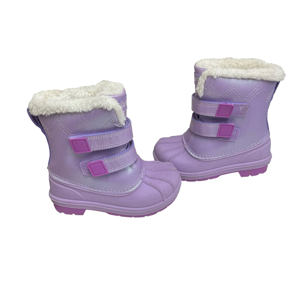Cat & Jack Lavender Winter Boots - Size 9
