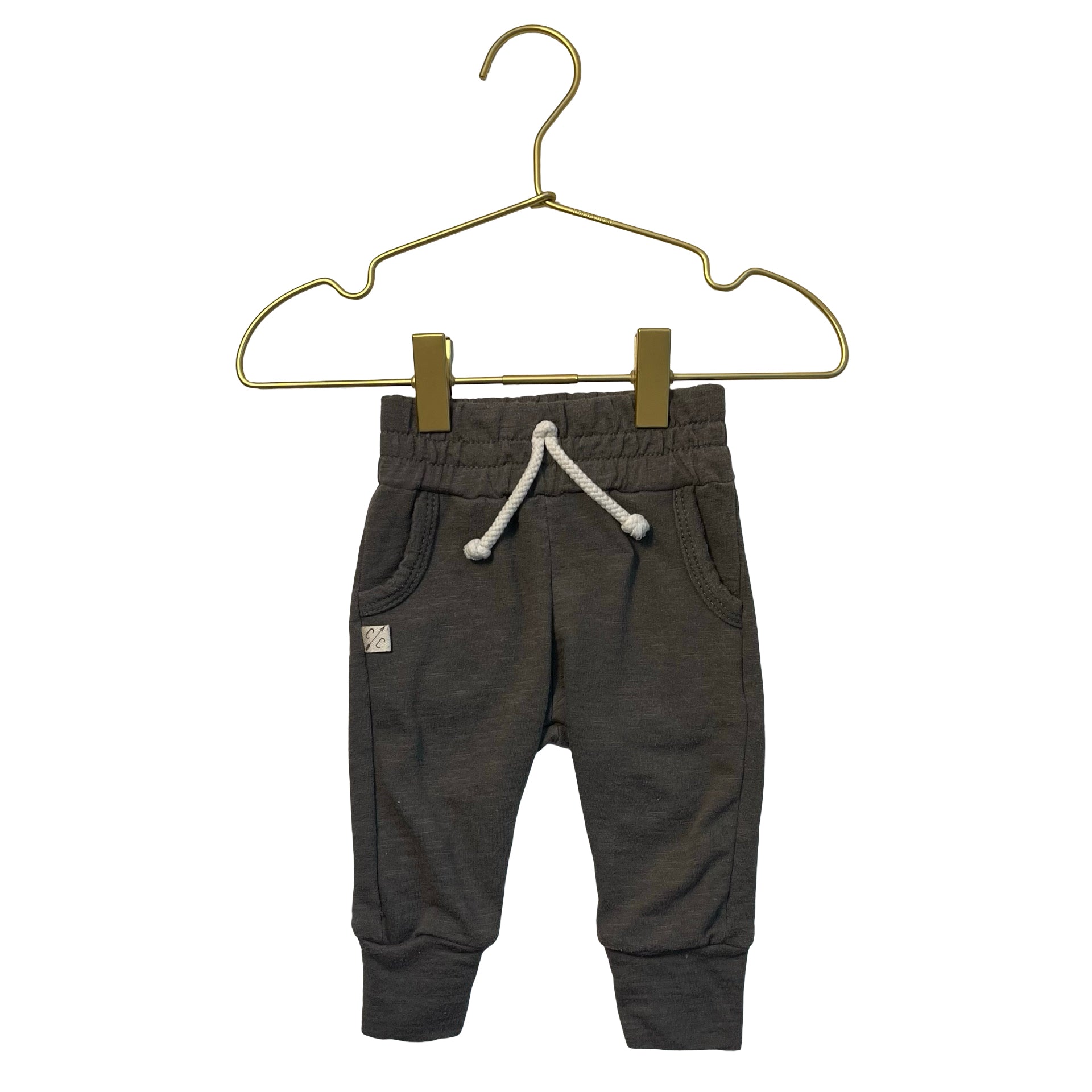 Childhoods Clothing Gray Lightweight Joggers - Size 3-6 Mo