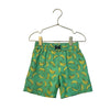 Cat & Jack Green Banana Print Swim Shorts - Size 4T