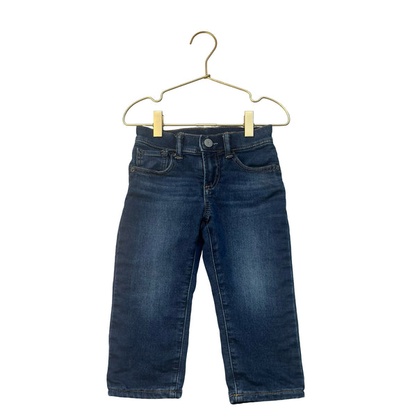 Gap Denim Straight Jersey-Lined Jeans - Size 2