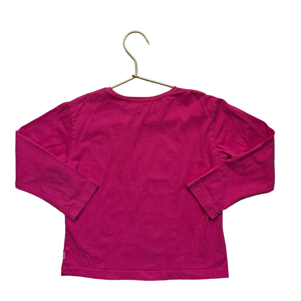 Catimini Pink Flower & Rainbow Graphic Shirt - Size 6
