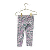 Janie and Jack Lavender Floral Leggings - Size 18-24 Mo