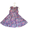 Lola & The Boys Pink & Purple Swifty Print Dress - Size 4
