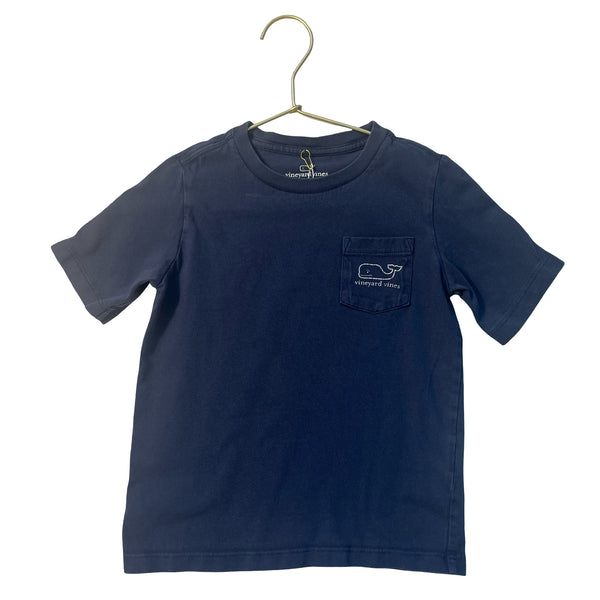 Vineyard Vines Navy Whale T-Shirt - Size 4T