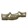 Baby Gap Gold Glitter Closed-Toe Jelly Sandals - Size 10