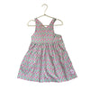Smiling Button White, Pink, Green Pineapple Print Dress - Size 5