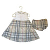 Burberry Plaid Dress & Bloomers - Size 24 Mo