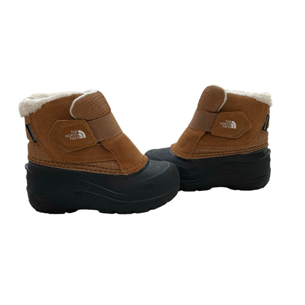North Face Brown & Black Waterproof Boots - Size 9