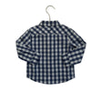 Sammy + Nat Blue & White Check Button Down Shirt - Size 12-18 Mo