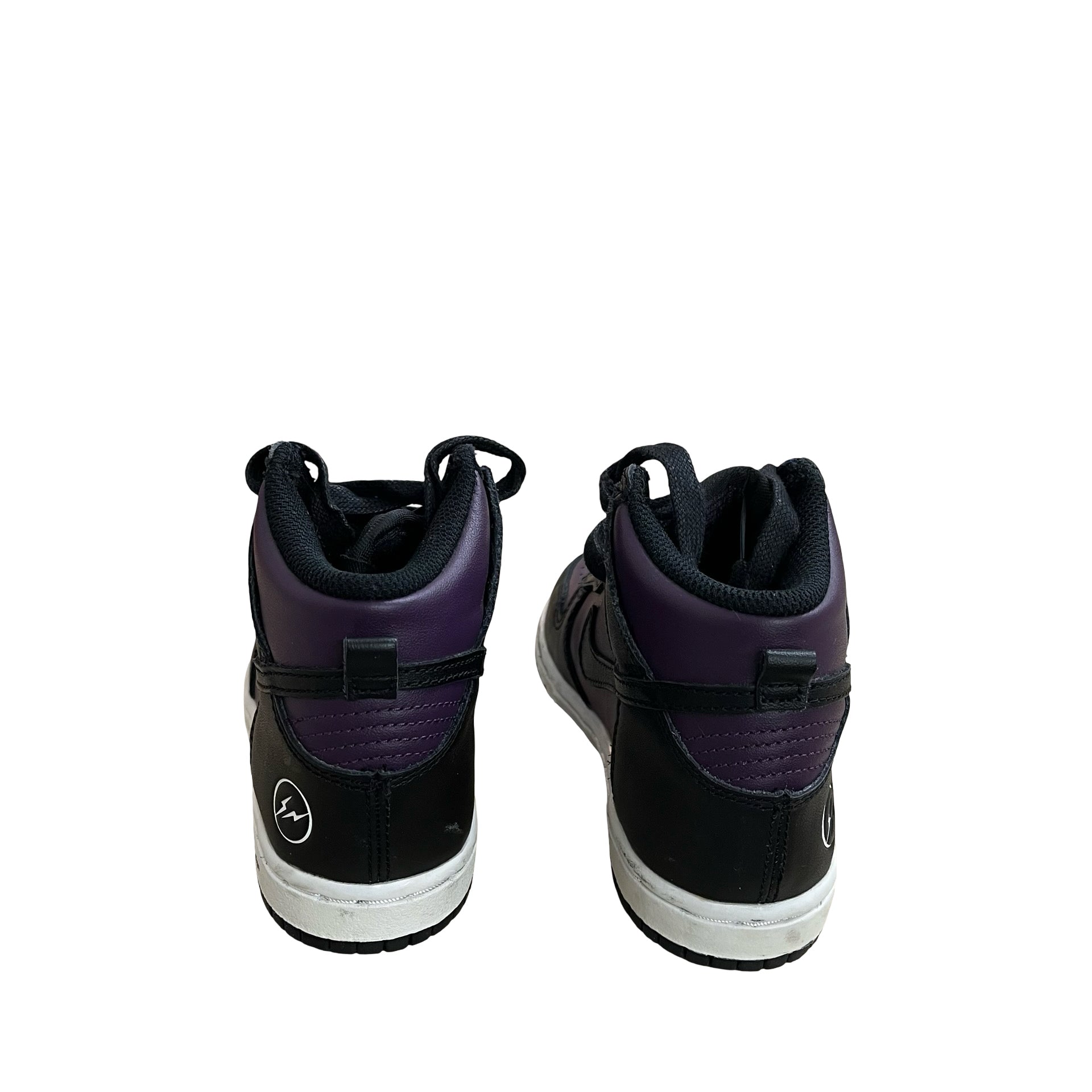 Nike Dunk Hi Purple & Black Sneakers - Size 11C
