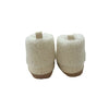 Carter's Ivory Sherpa Soft-Sole Booties - Size NB