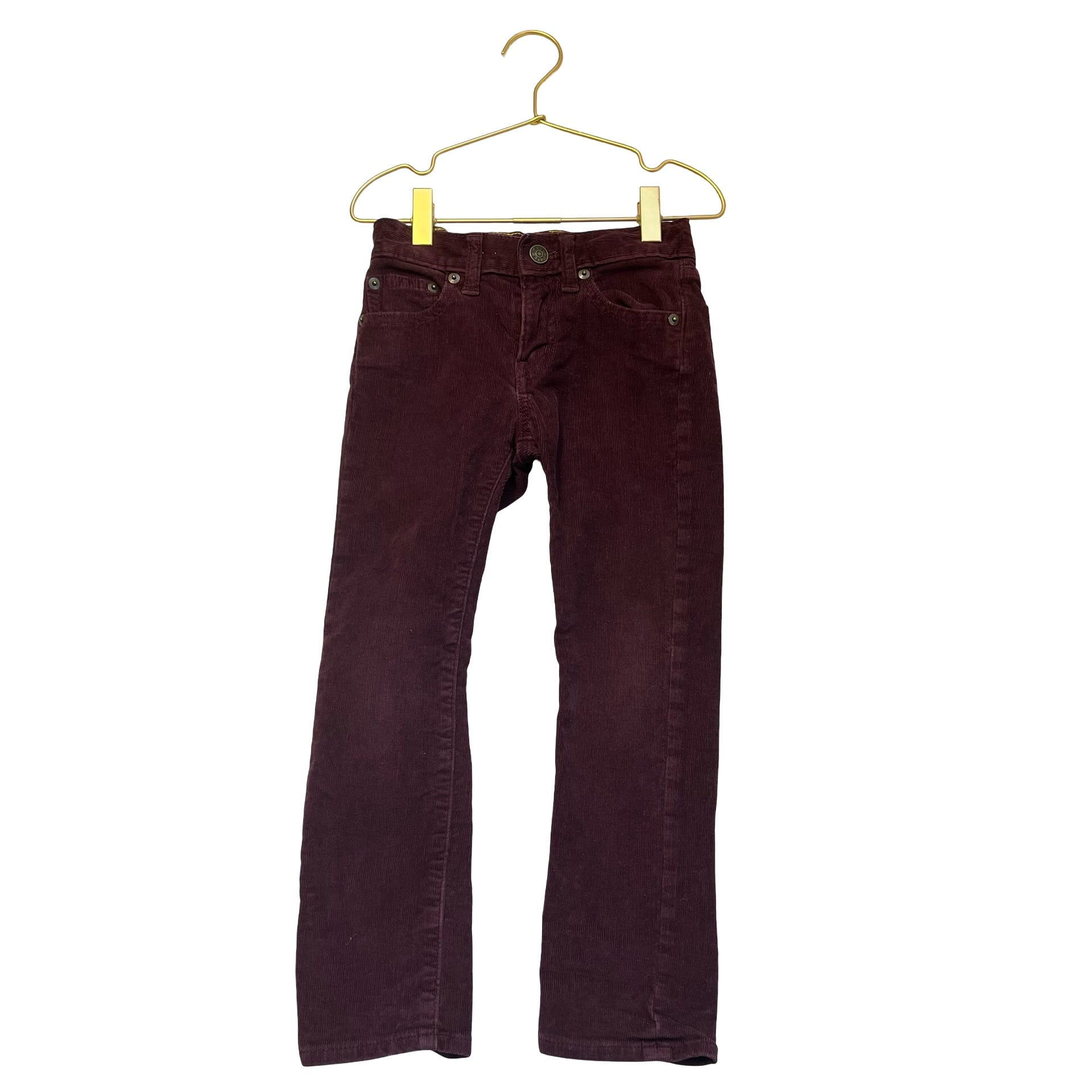 Crewcuts Stretch Plum Corduroy Pants - Size 5