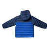 Columbia Navy & Blue Hooded Puffer Winter Jacket - Size XXS 4-5