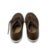 Janie and Jack Brown Wing-Tip Style Sneakers - Size 1 Big Kid