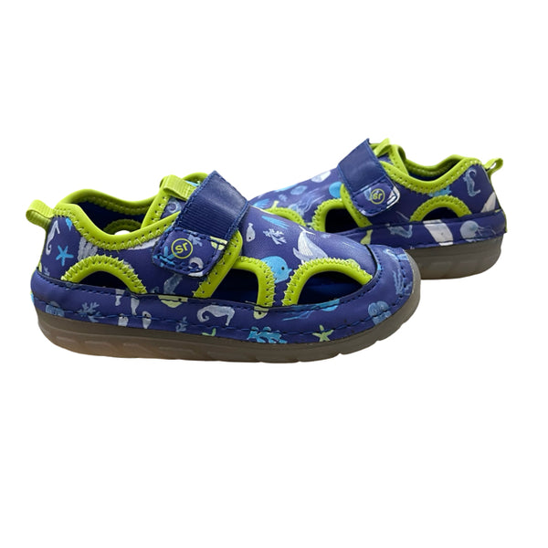 Stride Rite 'Blue Multi Splash' Shoes New in Box - Size 6M