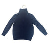 Polo Ralph Lauren Navy Cotton Quarter-Zip Sweater - Size 4