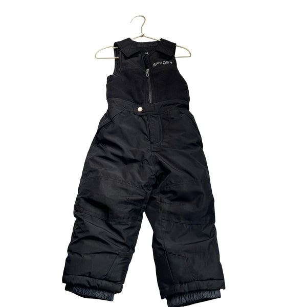 Spyder Black Snow Bib - Size 3T