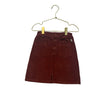 My Little Cozmo Rust Brown Corduroy Skirt - Size 3Y