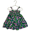 Janie and Jack Green & Pink Tropical Floral Dress - Size 18-24 Mo