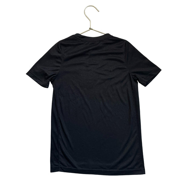 Nike Black & White Logo T-Shirt - Size XS 6-7