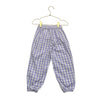 H&M Lavender Check Jogger Pants - Size 3T