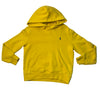 Polo Ralph Lauren Yellow Hooded Sweatshirt - Size 6