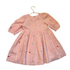 Pink Chicken Pink Embroidered Heart Dress - Size 6Y