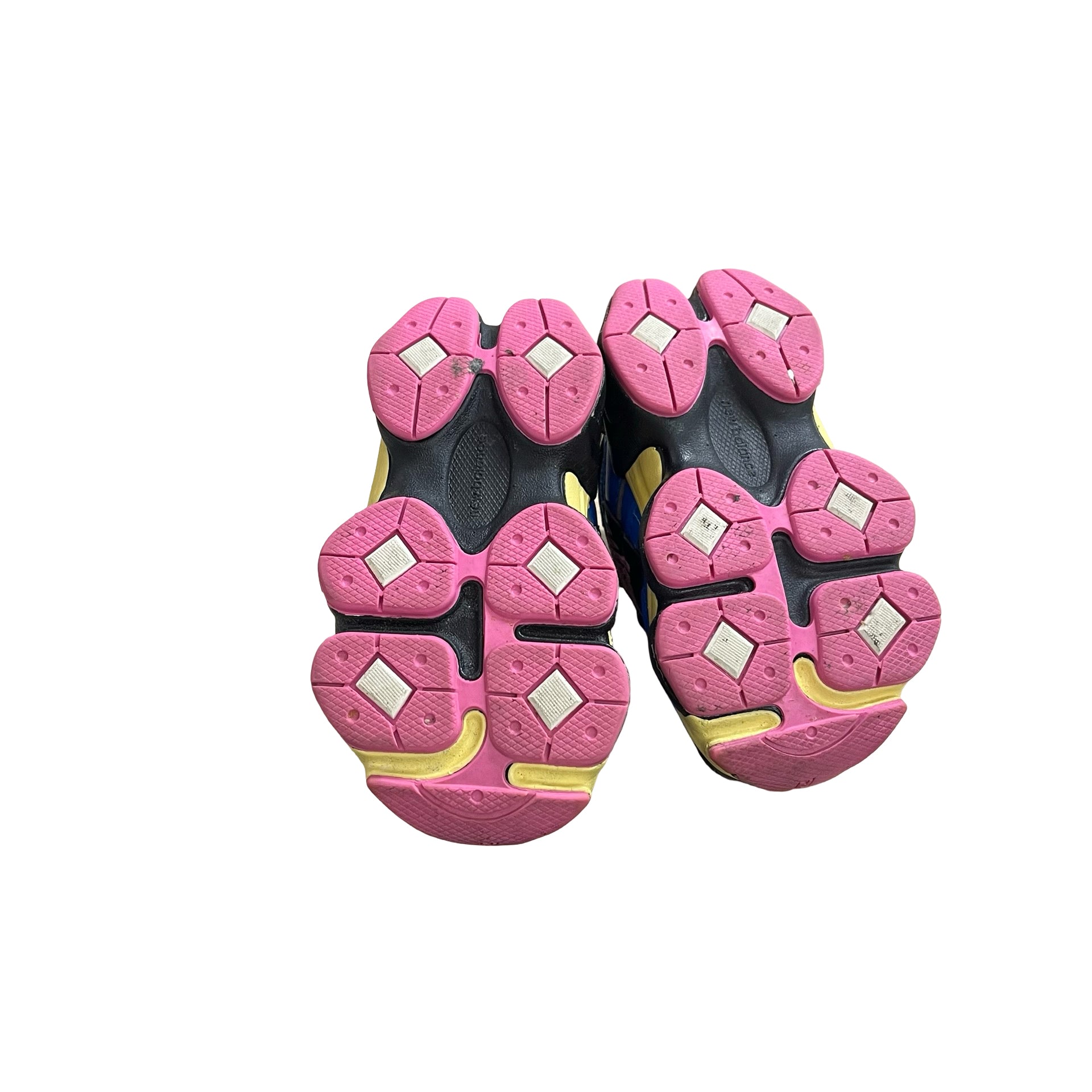 New Balance 9060 Blue, Pink Black, Yellow Sneakers - Size 6