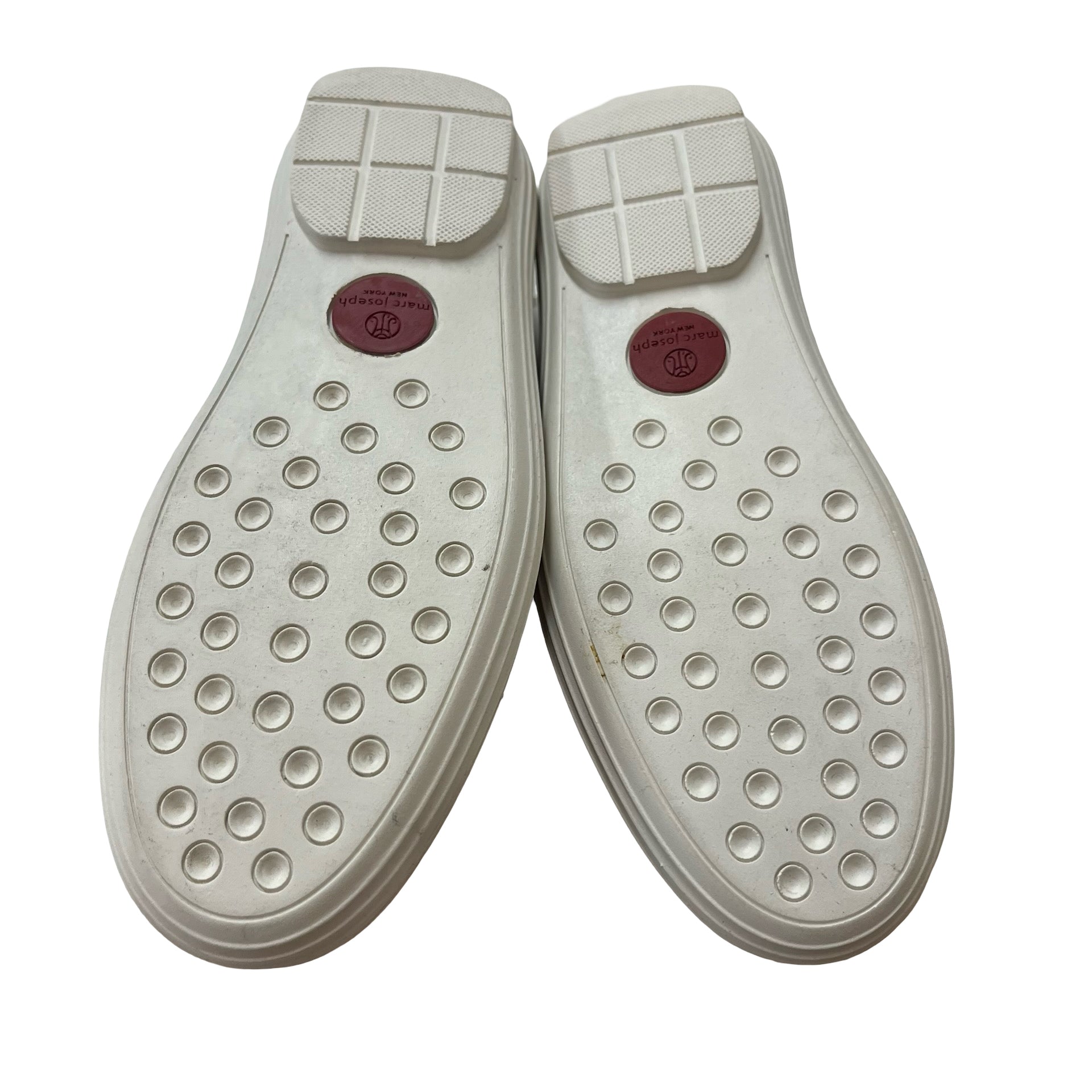 Marc Joseph Brown Leather Star Loafers - Size 12