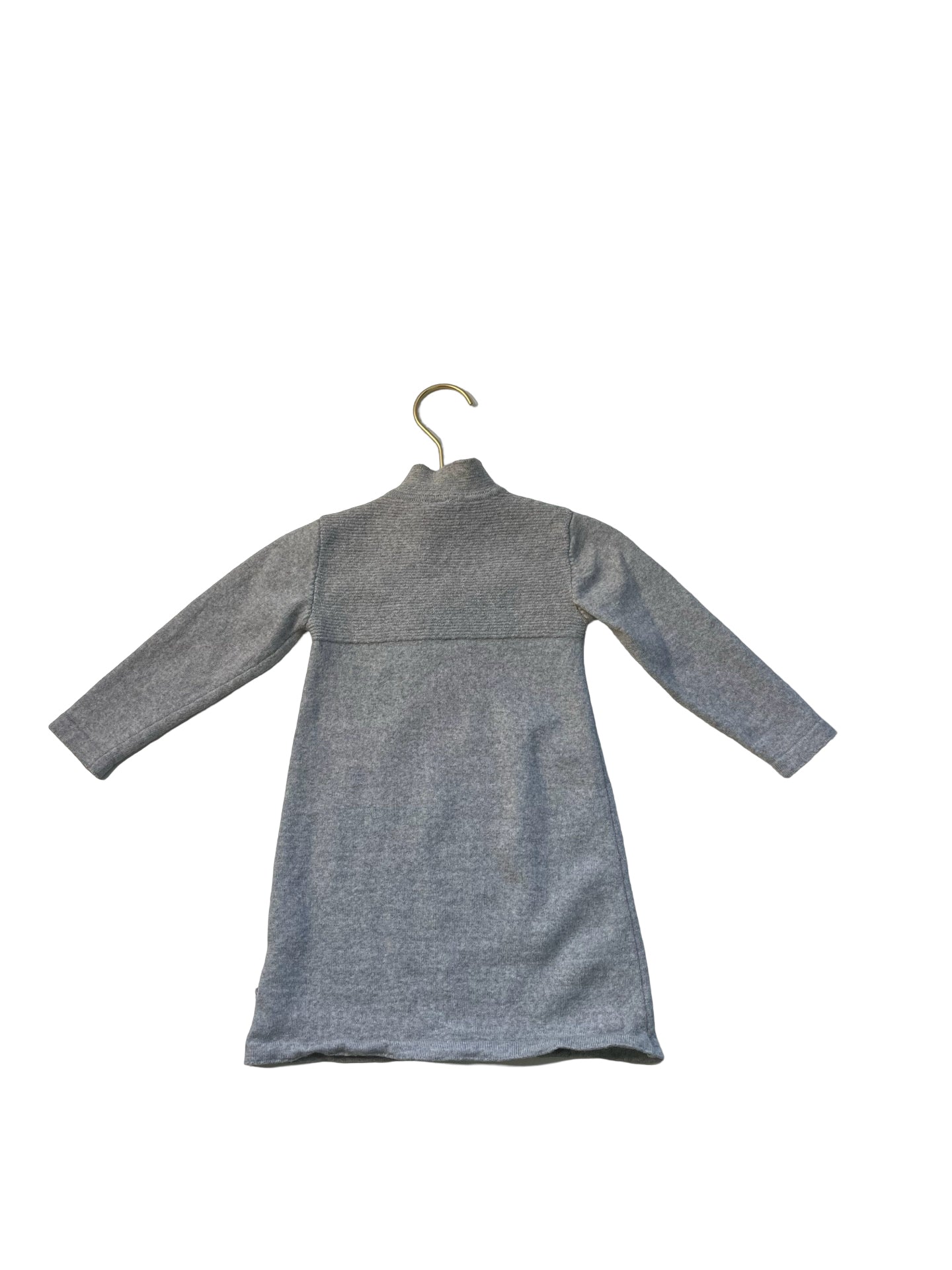 Nui Gray Merino Wool Dress - Size 2Y
