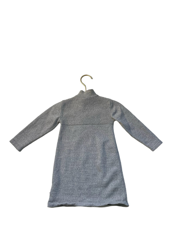 Nui Gray Merino Wool Dress - Size 2Y
