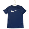 Nike Navy Logo Athletic T-Shirt - Size M 10-12