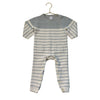 Baby Gap Gray & Ivory Cotton Knit One-Piece - Size 18-24 Mo