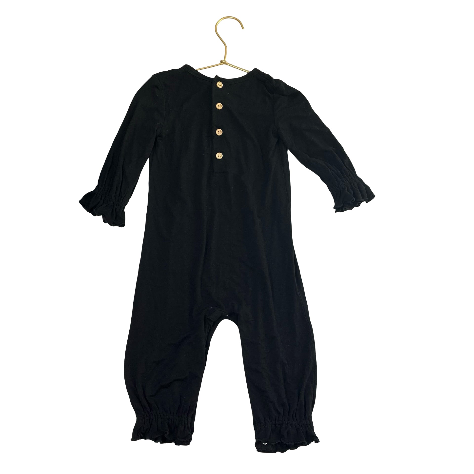 Kate Quinn Black One-Piece Romper Jumpsuit - Size 18-24 Mo