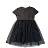 Brooks Brothers Black Polka Dot Tulle & Taffeta Dress - Size 8