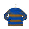 Crewcuts Blue Striped Henley - Size S 6-7