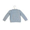 Gymboree Light Blue Cotton Snowman Sweater - Size 3T