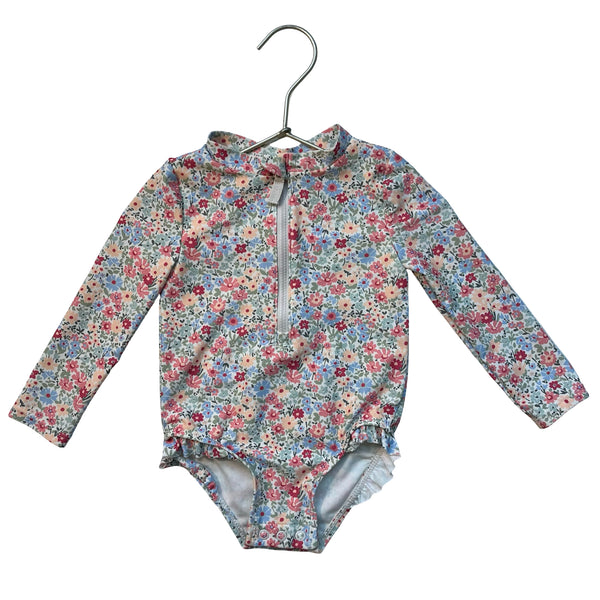 Carter's Little Planet Floral Swim Suit - Size 18 Mo
