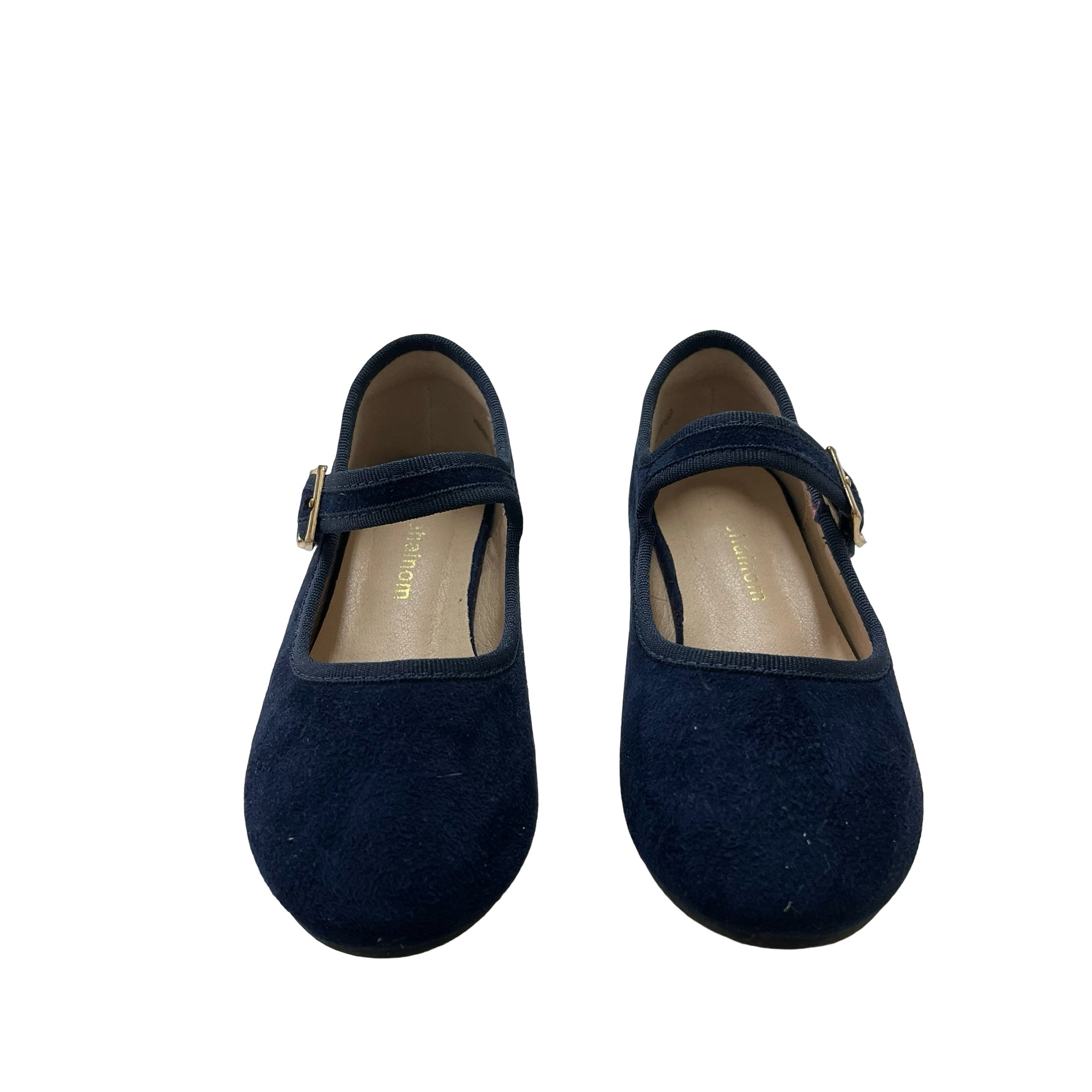 Hehainom Navy Faux Suede Shoes - Size 12