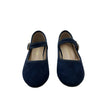 Hehainom Navy Faux Suede Shoes - Size 12